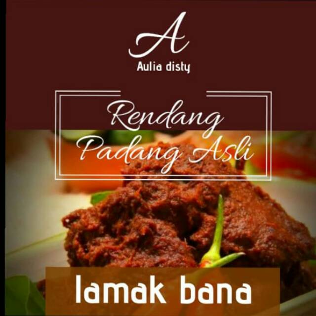 

Rendang Padang asli (200gr)