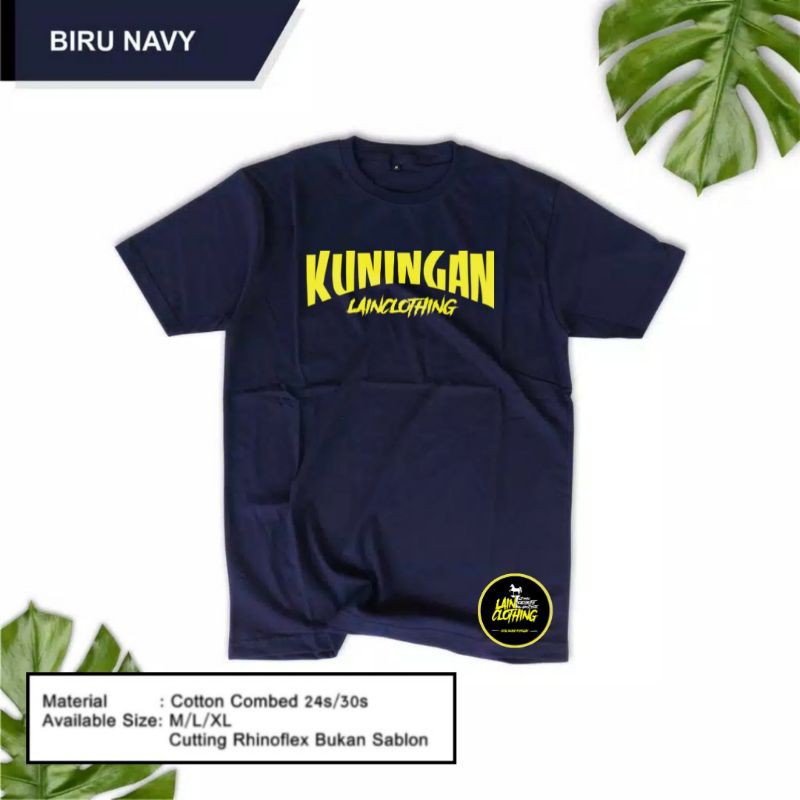 ORIGINAL TShirt - KAOS KUNINGAN JAWA BARAT - LAINCLOTHING - local brand ciremai kota kuda