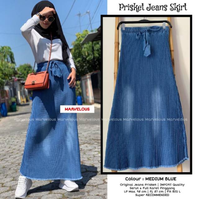 Prisket Jeans Skirt - Marvelous
