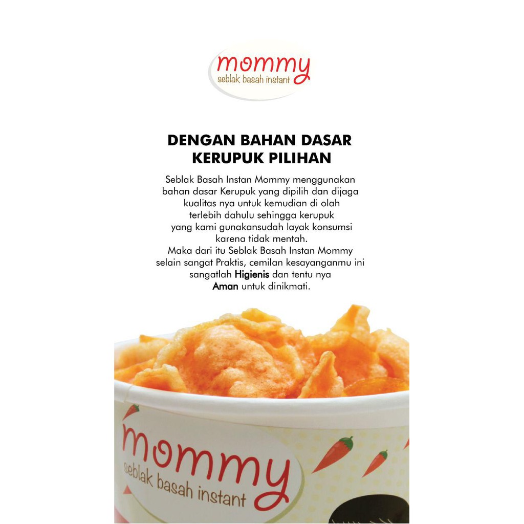 SEBLAK MOMMY - SEBLAK BASAH INSTANT