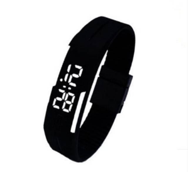 Jam Tangan gelang LED digital anti air unisex sport