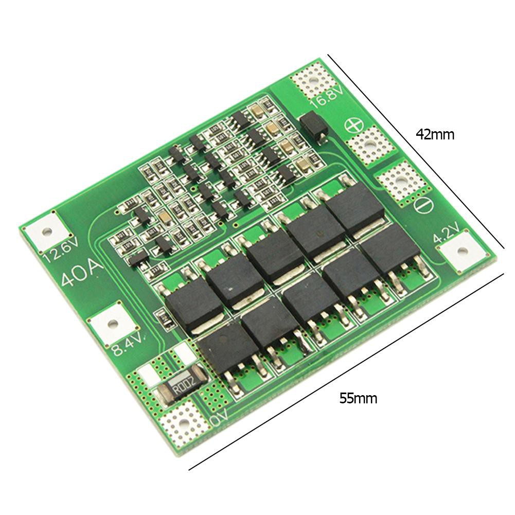 MOJITO 4S 16.8V 40A Lithium Battery Protection Board Li-on Battery Charger Module