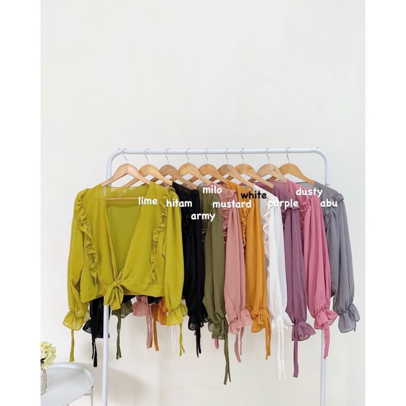 OUTER CERUTY / CARDIGAN CERUTY BABYDOLL