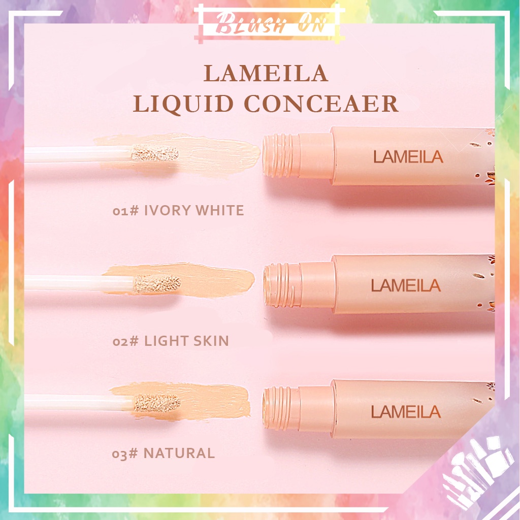 LAMEILA Liquid Concealer Full Cover Penutup Noda Wajah 1039