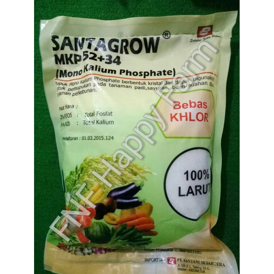 Pupuk MKP Kaliphos SantaGrow | 1kg
