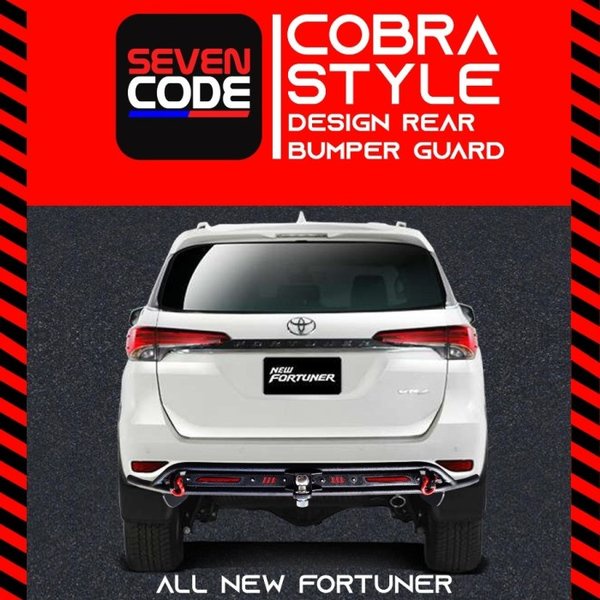 NEW PENGAMAN BELAKANG TOWING BAR COBRA STYLE ALL NEW FORTUNER