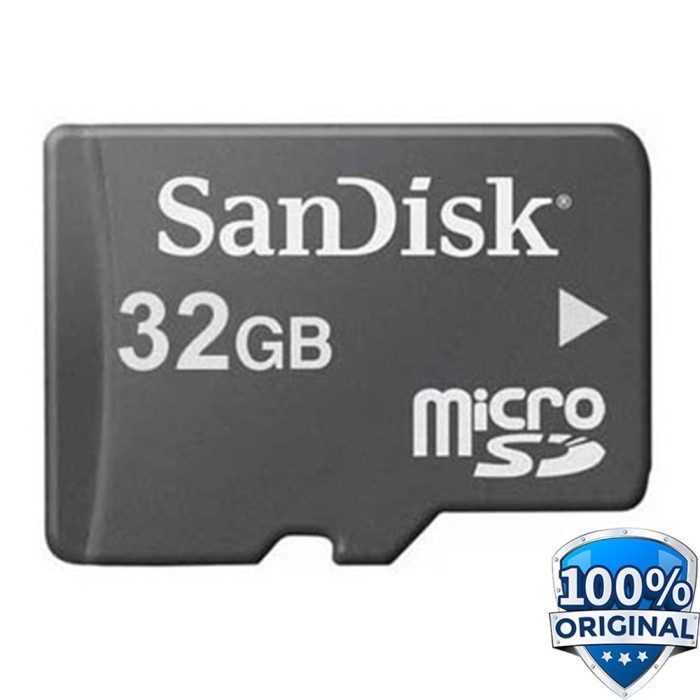 Sandisk MicroSDHC Class 4 32GB - Kartu Memori untuk Smartphone dan Tablet