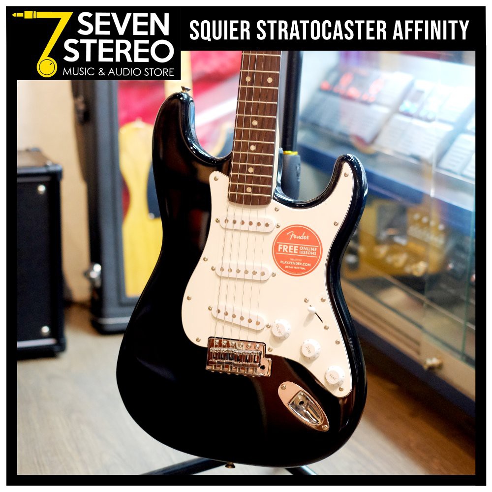 Squier Affinity Stratocaster Black Electric Guitar