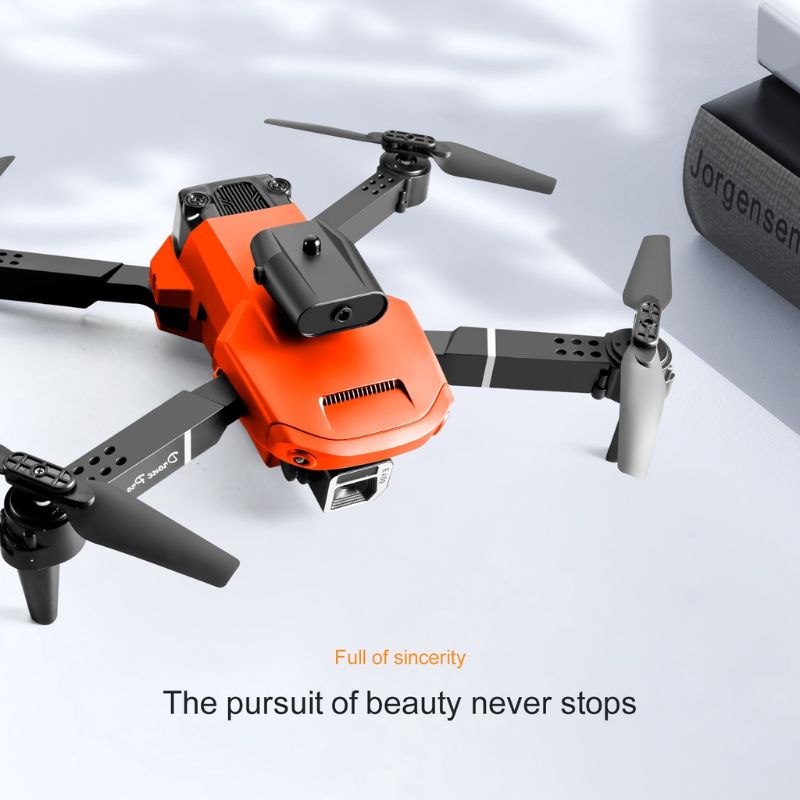 Drone New K6 Wifi FPV Dual Kamera 4K with Sensor Anti - Collision