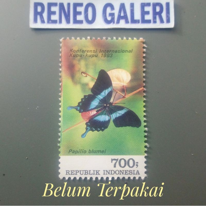 

Perangko Indonesia seri Konferensi internasional Kupu-kupu tahun 1993 Rp 700 prangko lama Filateli