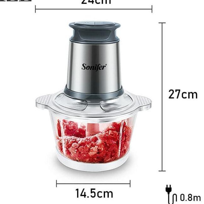 Sonifer Food Chopper SF-8057 coper mesin gilingan daging