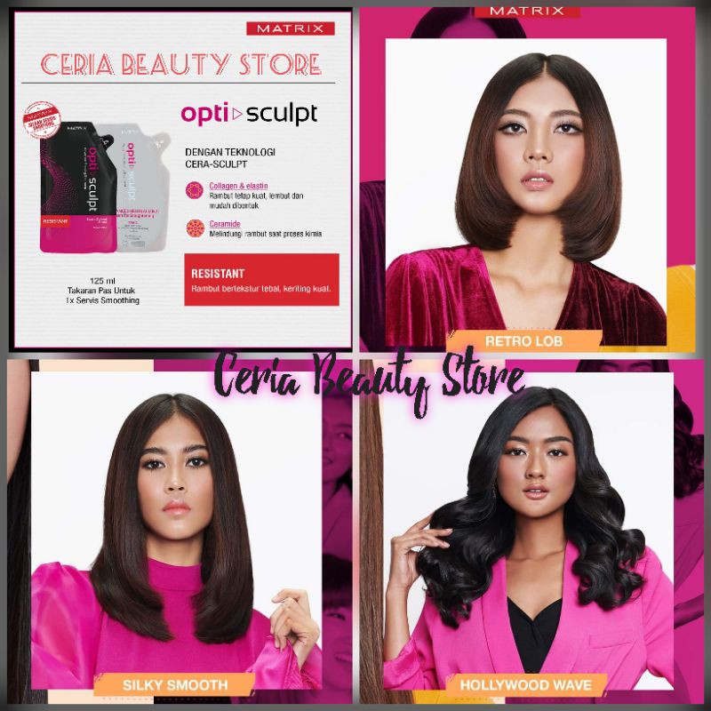 Matrix Smoothing Opti Sclupt (1Paket) Normal / Resisten / Smoothing Matrix