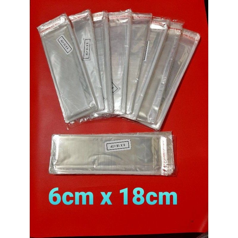 Plastik OPP 6x18 (isi 100 pcs)