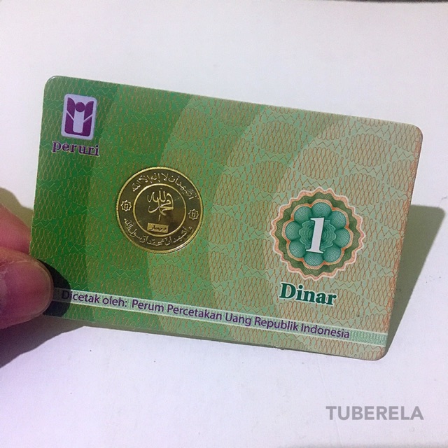 Dinar Emas Peruri 1 4.25 gram