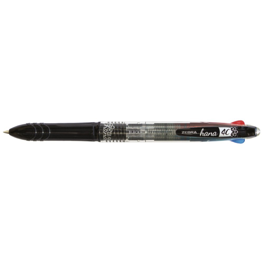 

Pen Zebra Hana 4C (4 Warna / Ballpoint Semi gel)