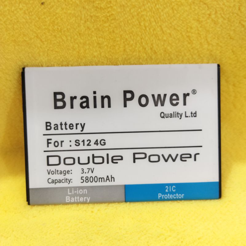 Baterai batre Aldo S12 4G double power