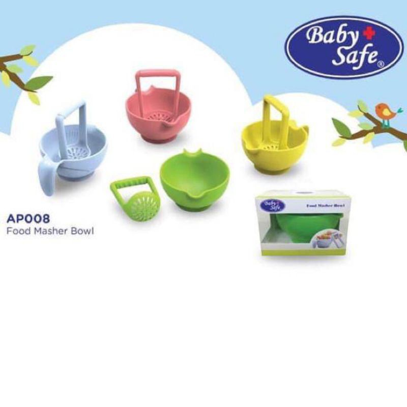 Baby Safe AP008 Food Masher Bowl