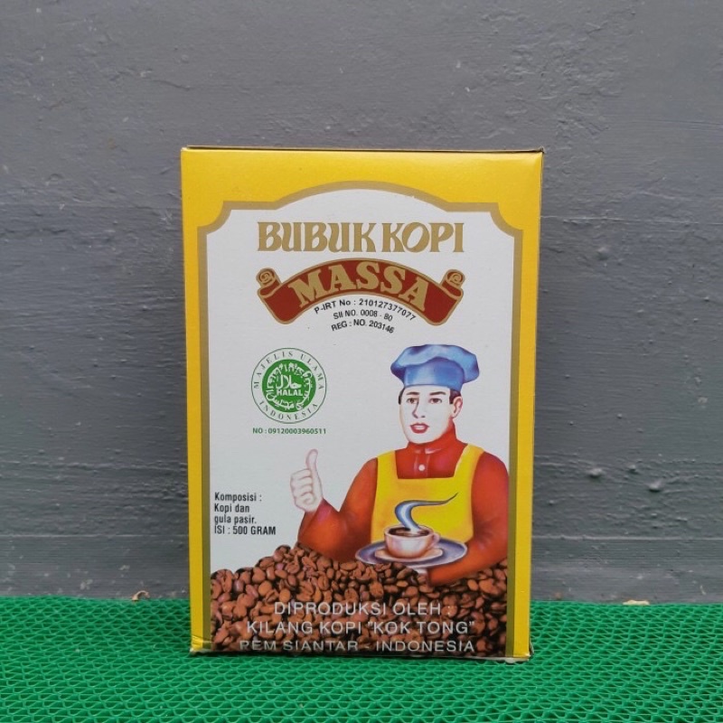 

Bubuk Kopi Massa Koktong Asli Siantar ( 500 gr )