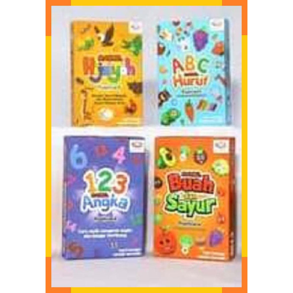 MAINAN EDUKASI ANAK KARTU BAYI PINTAR FLASHCARD KARTU BELAJAR PINTAR
