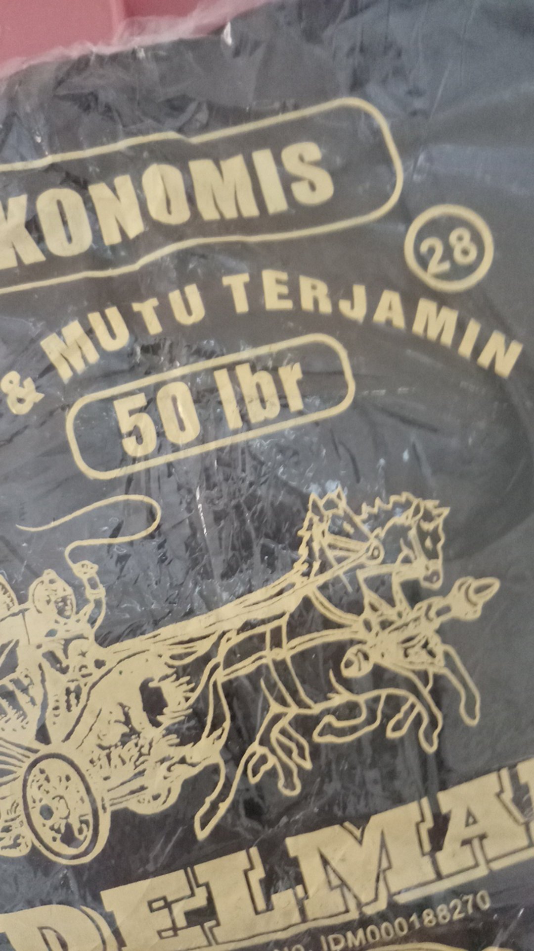 Kantong Plastik Hd Delman Hitam Ekonomis Ukuran 28