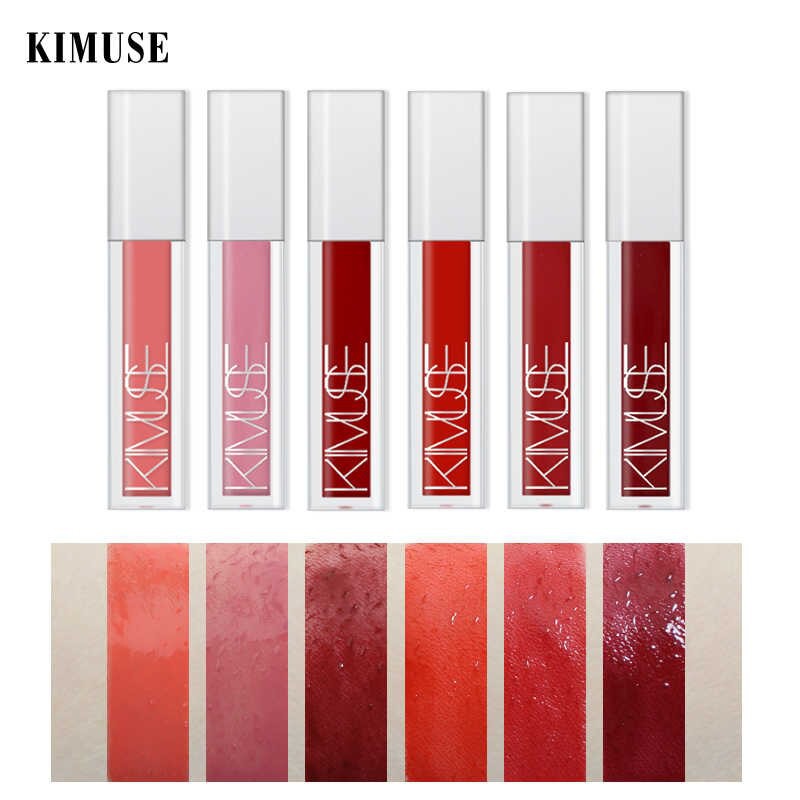 (READY &amp; ORI) Kimuse 6 Color Liquid Plump Crystal Glossy Lip Gloss 805