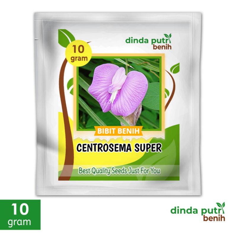 

Benih Centrosema Super Pakan Ternak/ isi benih 10gr / Benih Centrosema super pakan ternak