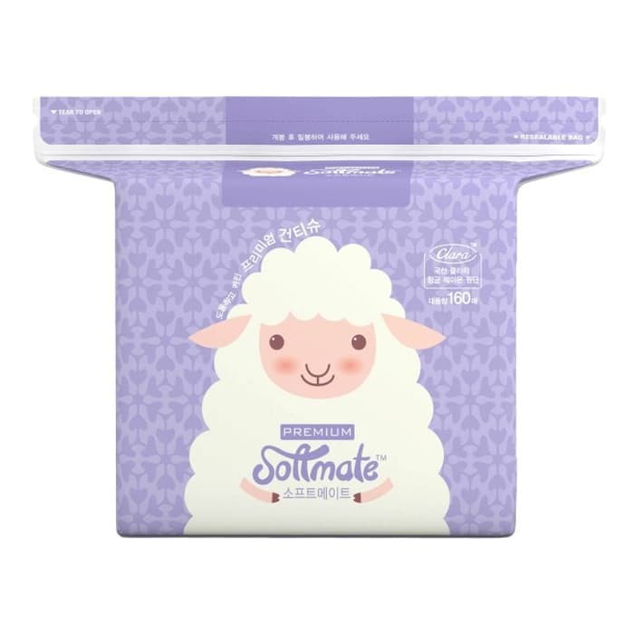 Premium Softmate 160 Sheets Wipes