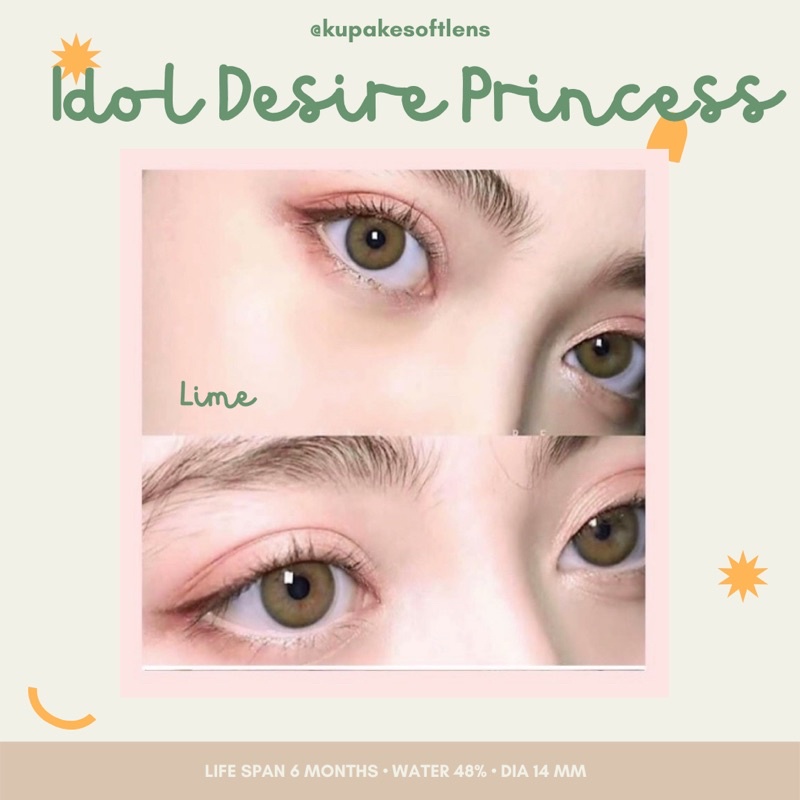 KUPAKESOFTLENS Idol Desire Natural Softlens by Princess