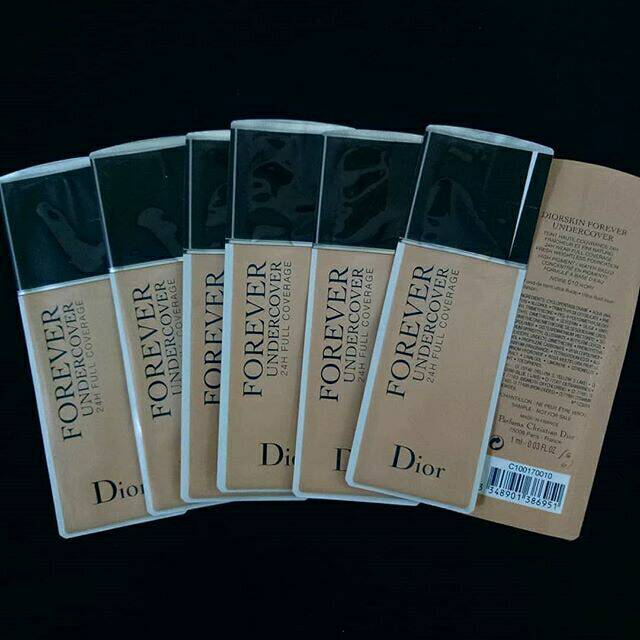 DIOR Forever Undercover Foundation Sachet Sample Original