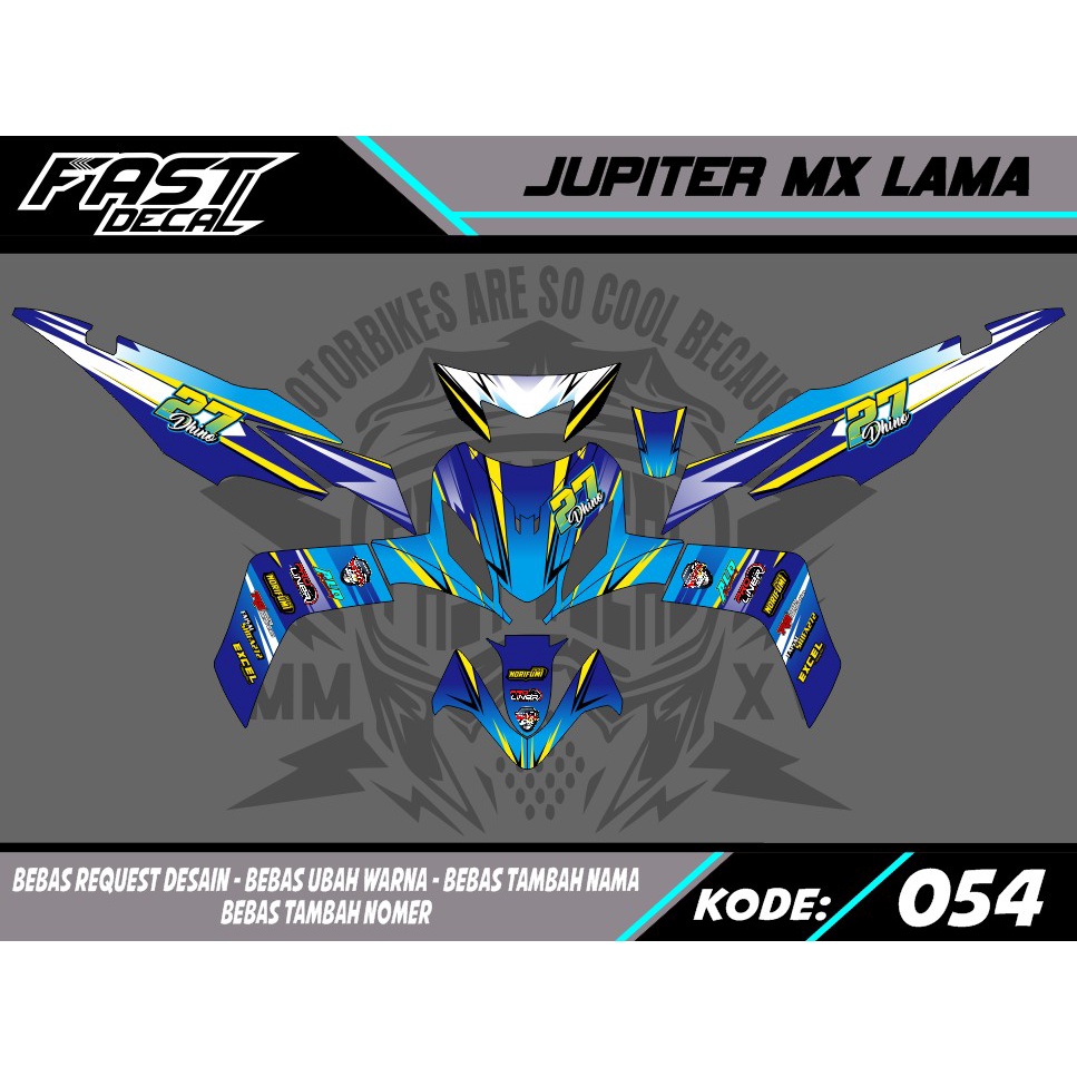 Decal jupiter mx lama 054