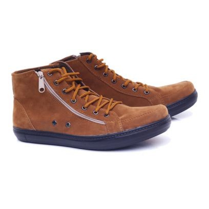 Sepatu Sneaker Tinggi Pria Keren - Sepatu Boots Klasik Pria Tinggi - Boots Pria Keren