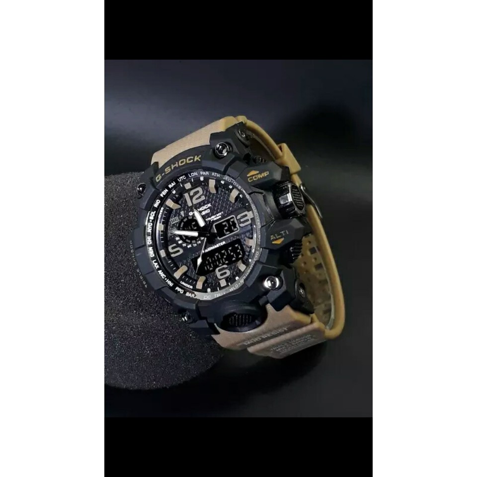 [PA] JAM TANGAN PRIA SPORT CASIO G-SHOCK IMPORT DUAL-TIME GWG-1000 GK002