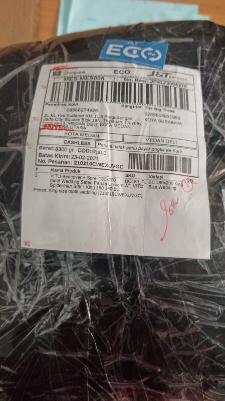 Vito Bedcover + Sprei 180x200 Motif Wedding Safari Modelista Kimberly Oakwood Pink - King 180 160 Bc