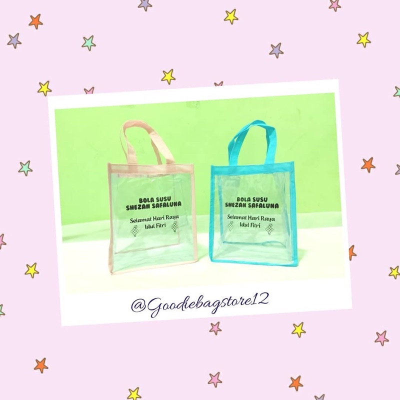 

PROMO tas souvernir mika sablon tas goodiebag sablon tas custom premium tas ultah
