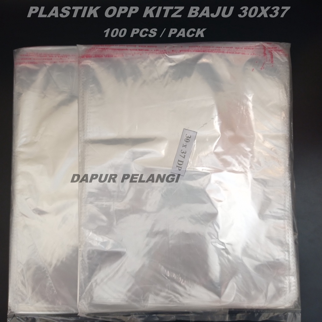 Jual Plastikplastik Oppplastik Packingan Bajuplastik Opp Kitz 30x37 Shopee Indonesia 9302