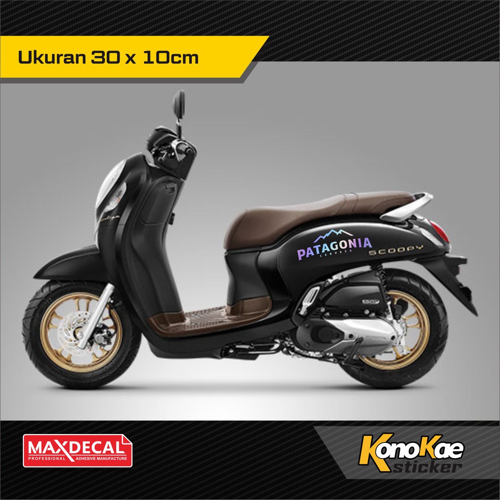 Cutting Sticker Stiker Striping Patagonia SCOOPY 2017-2021