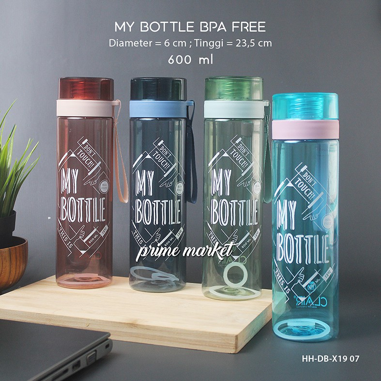 Jual Botol Minum My Bottle Limited Edition / Mybottle CLAIR BPA FREE