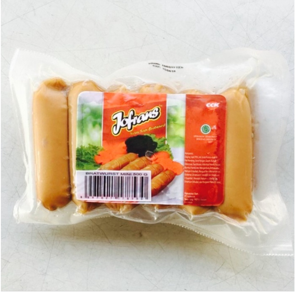 JOFRANS SOSIS BAKAR AYAM MINI ISI 12 500GR