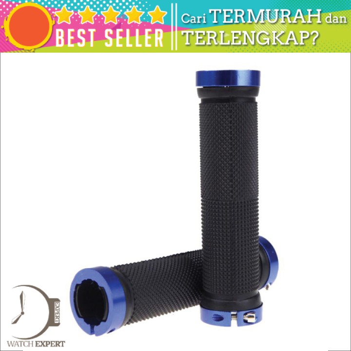 BAYAR DI TEMPAT Grip Gagang Sepeda Handlebar - Biru