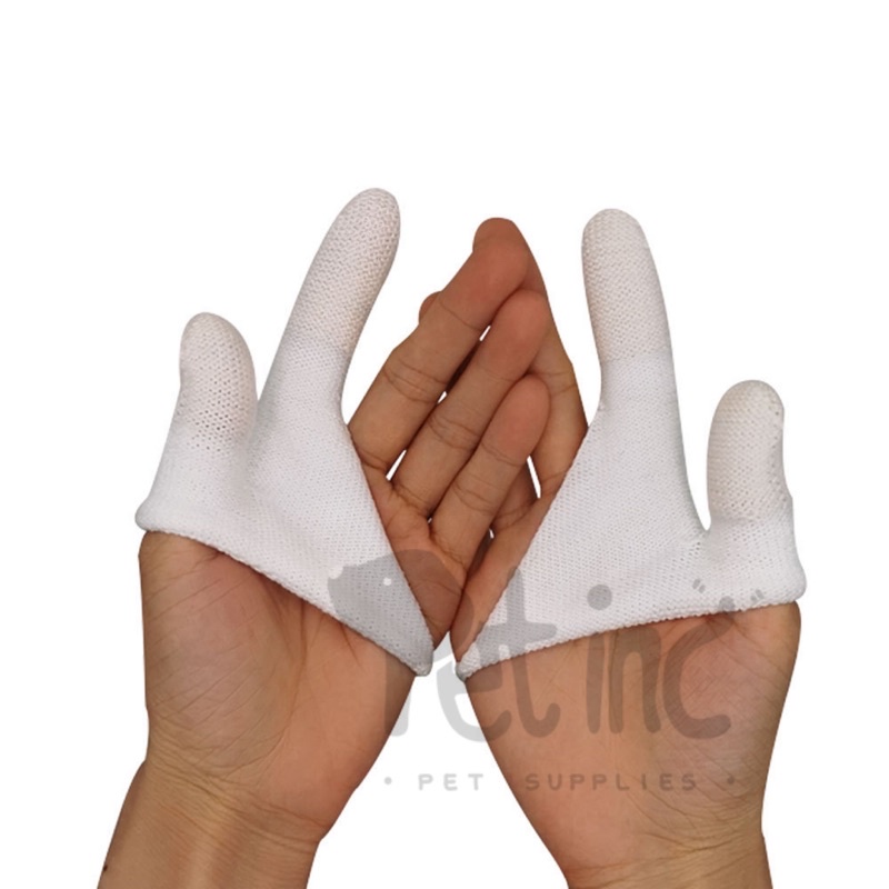 Dr Pets finger gloves clean teeth