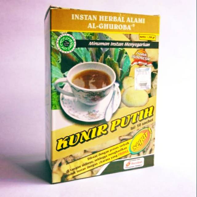 

Minuman Instan Kunir Putih Al-Ghuroba Ghuroba