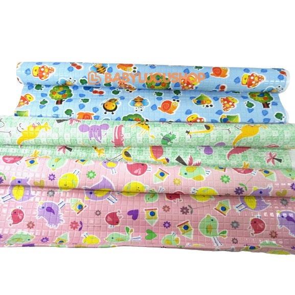 Perlak Bayi l Alas Ompol Bayi Motif  SUPER JUMBO 140 x 80 cm l 110 x 140 cm