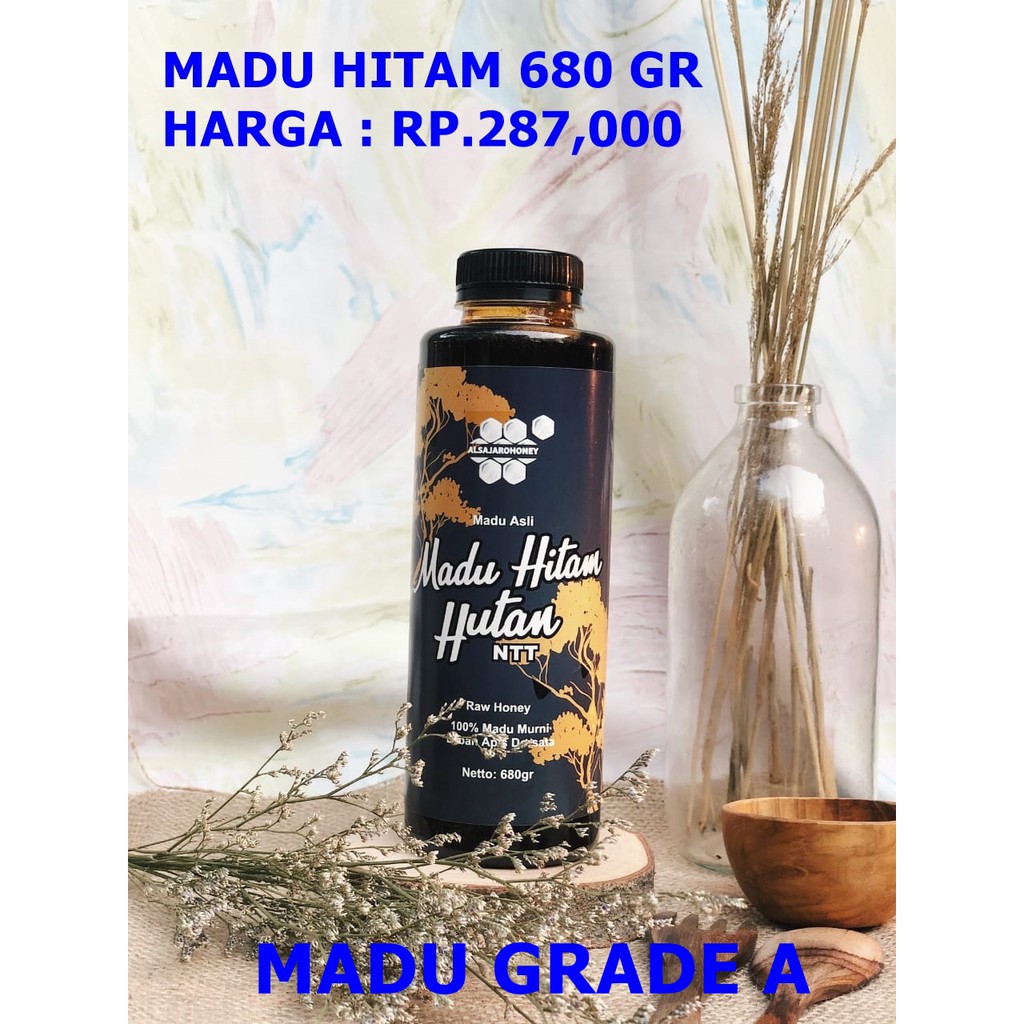

Madu Hutan Asli NTT (Warna Hitam 680 gr)