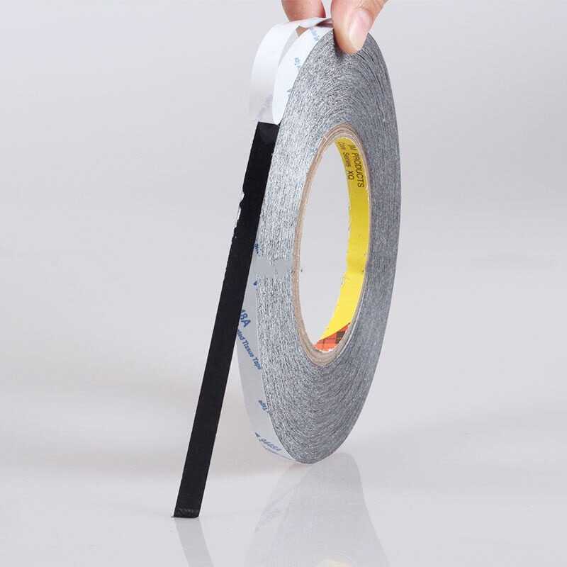 Lakban Double Side Strong Sticky Glue Tape 50 meter Lakban Dua Sisi Double Tape Desain Tipis Multifungsi Berkualitas