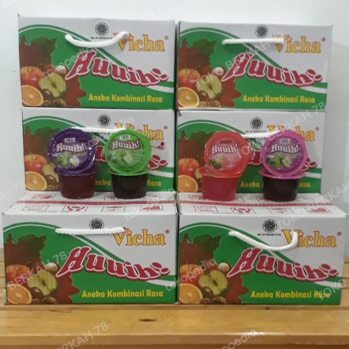 

(BISA COD) Minuman Sari Buah Apel Asli Malang Vicha Huuih ! - Apel Leci
