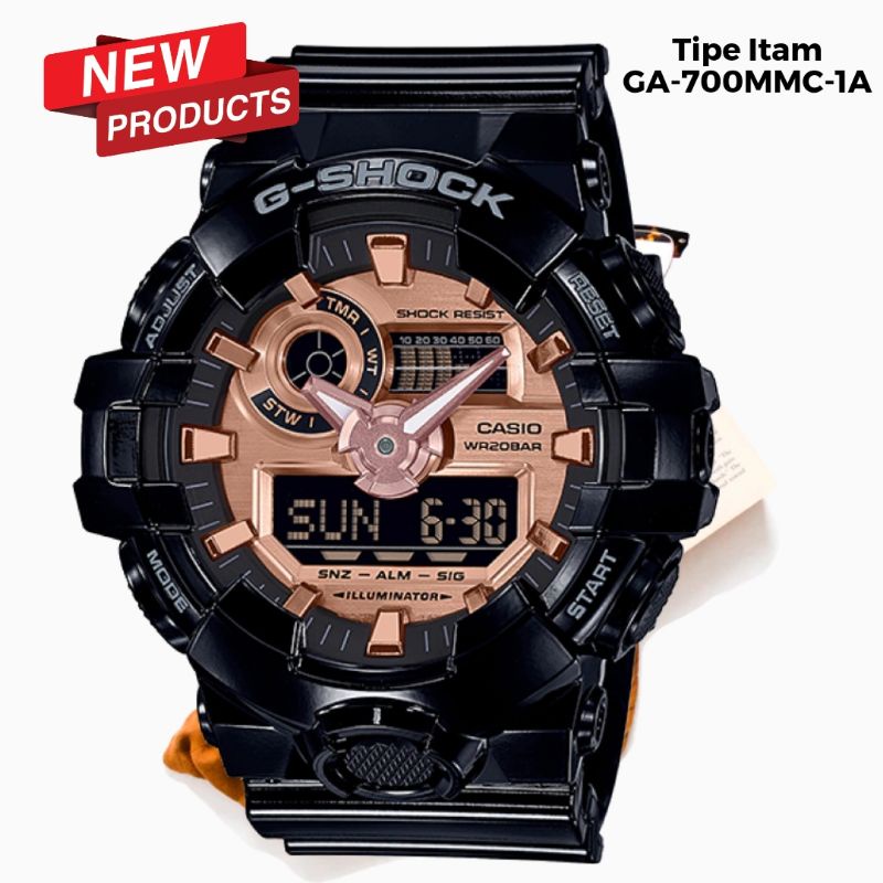 Jam Tangan G-Shock / Gshock GA700 / GA-700 Vampire Original Ori Bm