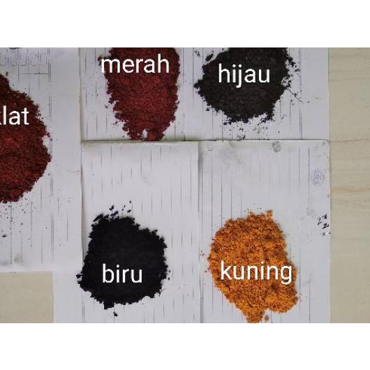 

DISKON !! 7.7 Pewarna Minyak Berat 25 gr Berbagai Warna [KODE 116]