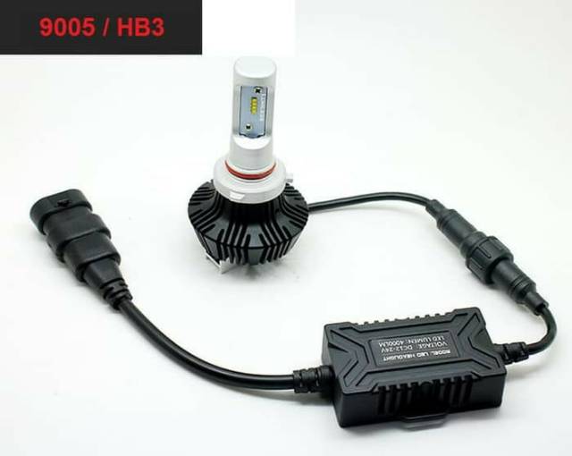 Lampu LED Mobil ZES H7 H11 HB3 HB4 25W 4000 Lumens