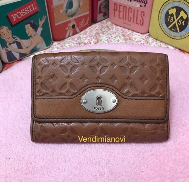 Fossil Wallet Maddox Embossed short