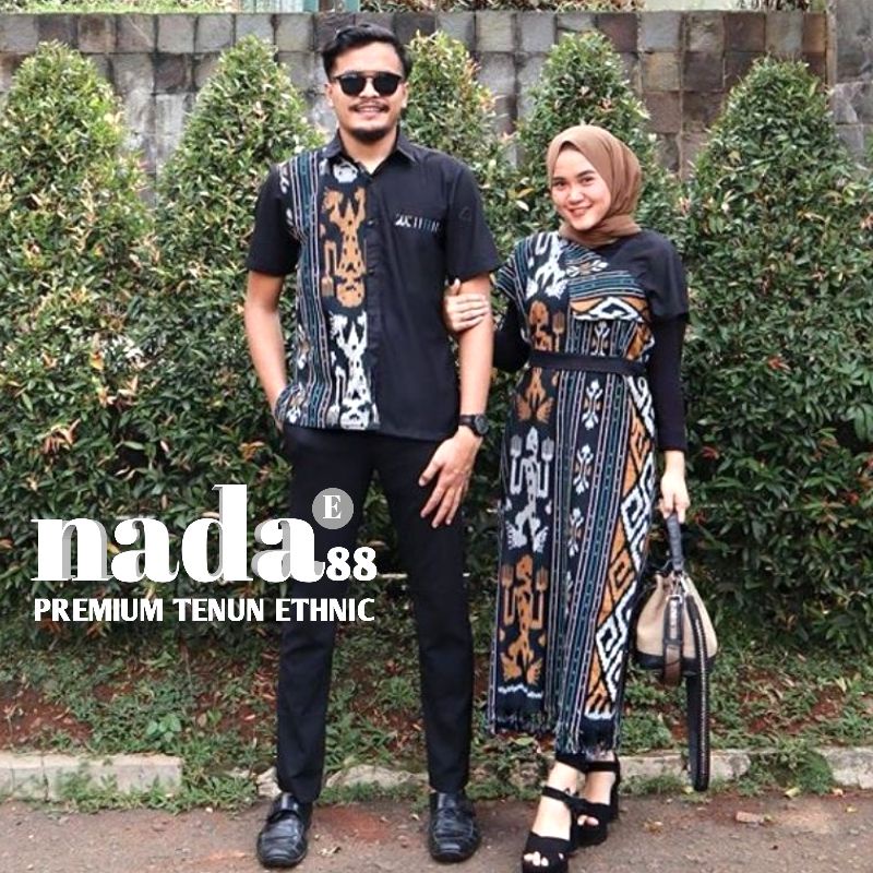 READY STOK baju tenun - baju couple tenun - baju tenun couple - dress tenun couple - pakean couple - baju set - Couple set tenun - set couple tenun - couple kondangan - set baju tenun - stelan baju tenun couple - BAJU TENUN ASOKA